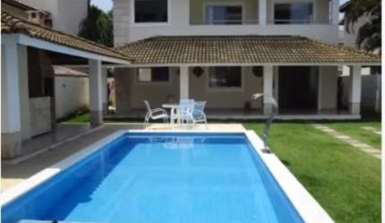 Casa em condomínio fechado com 4 quartos à venda na Rua Manoel José Pereira, Buraquinho, Lauro de Freitas, 500 m2 por R$ 1.350.000