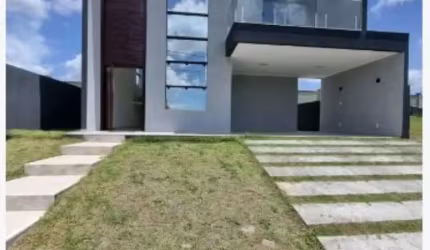 Casa em condomínio fechado com 4 quartos à venda na ESTRADA DA CASCALHEIRA, S/N, Limoeiro, Camaçari, 204 m2 por R$ 990.000