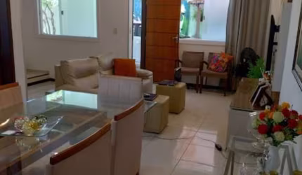 Casa em condomínio fechado com 3 quartos à venda na Rua Jockey Club, Parque Jockey Clube, Lauro de Freitas, 122 m2 por R$ 470.000