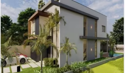 Casa em condomínio fechado com 4 quartos à venda na Rua Praia de Pitimbu, Vilas do Atlantico, Lauro de Freitas, 259 m2 por R$ 2.250.000
