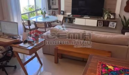 Apartamento com 3 quartos à venda na Avenida Epitácio Pessoa, Lagoa, Rio de Janeiro, 120 m2 por R$ 1.600.000