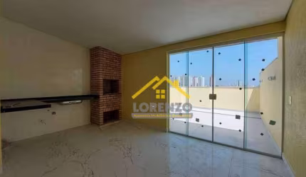 Cobertura com 2 dormitórios à venda, 94 m² por R$ 470.000,00 - Vila Curuçá - Santo André/SP