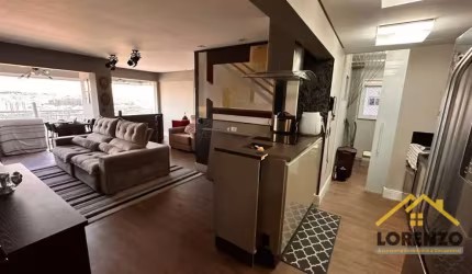 Apartamento impecável com projeto diferenciado, 76 m² - Campestre - Santo André/SP