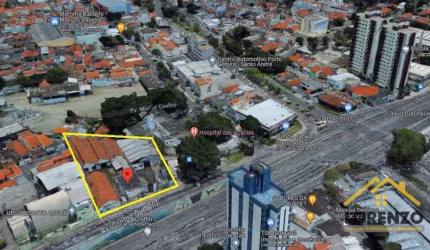 Galpão à venda, 1800 m² por R$ 8.995.000,00 - Vila Alzira - Santo André/SP