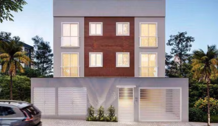 Apartamento com 2 dormitórios à venda, 42 m² por R$ 270.000,00 - Jardim do Estádio - Santo André/SP