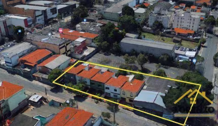 Terreno à venda, 1288 m² por R$ 6.499.000,00 - Campestre - Santo André/SP
