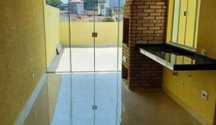Cobertura com 2 dormitórios à venda, 94 m² por R$ 500.000,00 - Vila Camilópolis - Santo André/SP