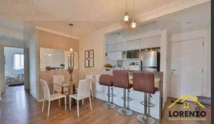Apartamento à venda, 93 m² por R$ 850.000,00 - Vila Valparaíso - Santo André/SP