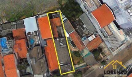 Terreno à venda, 304 m² por R$ 649.000,00 - Vila Scarpelli - Santo André/SP