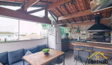 Apartamento à venda, 141 m² por R$ 650.000,00 - Vila Scarpelli - Santo André/SP