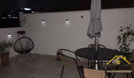 Cobertura com 3 dormitórios à venda, 112 m² por R$ 583.000,00 - Vila Assunção - Santo André/SP