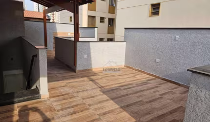 Cobertura com 2 dormitórios à venda, 92 m² por R$ 590.000,00 - Vila Bastos - Santo André/SP