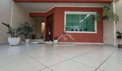 Sobrado com 3 dormitórios à venda, 227 m² por R$ 940.000 - Vila Scarpelli - Santo André/SP