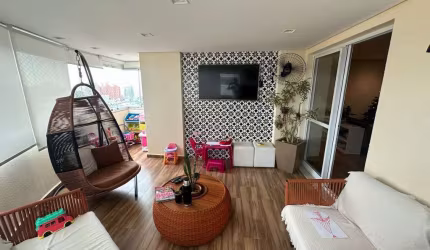 Apartamento com 3 dormitórios à venda, 126 m² por R$ 1.430.000,00 - Vila Scarpelli - Santo André/SP