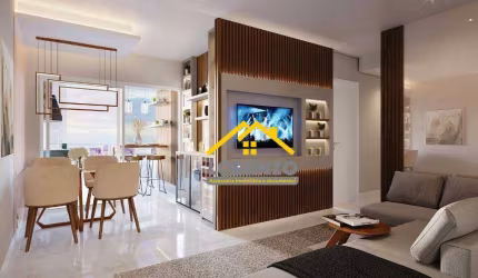 Apartamento com 3 dormitórios à venda, 93 m² por R$ 1.223.000,00 - Vila Léa - Santo André/SP