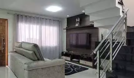 Sobrado com 3 dormitórios à venda, 153 m² por R$ 1.190.000 - Vila Santa Teresa - Santo André/SP