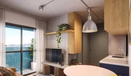Studio com 1 dormitório à venda, 36 m² por R$ 329.835 - Vila Guarani Zona Sul - São Paulo/SP