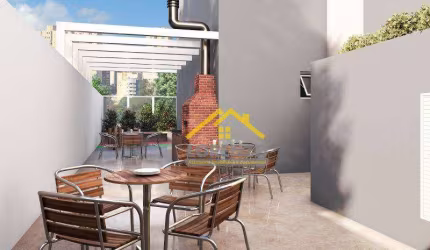 Apartamento à venda, 53 m² por R$ 413.000,01 - Vila Tibiriçá - Santo André/SP