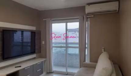 Apartamento para Locação em Santos, Campo Grande, 2 dormitórios, 1 suíte, 1 banheiro, 1 vaga