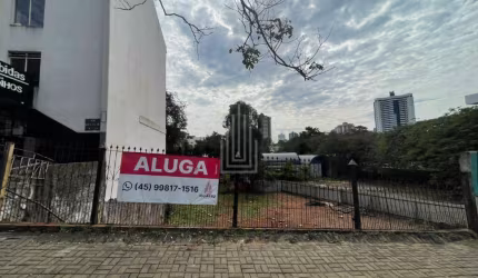 Terreno disponível para locação no Centro de Foz do Iguaçu