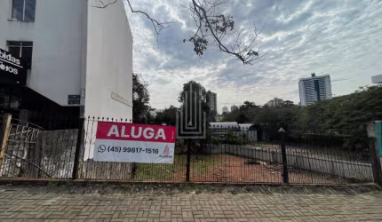 Terreno disponível para locação no Centro de Foz do Iguaçu