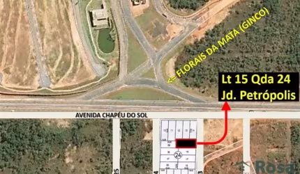 Terreno residencial Bairro Petropolis VG,  em frente ao Florais da Mata, Várzea Grande - TE6008