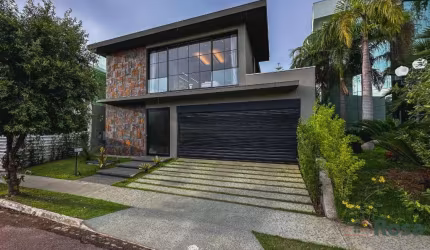 CASA MODERNA, SOFISTICADA E ALTAMENTE TECNOLÓGICA - Condomínio Florais dos Lagos - CA5432