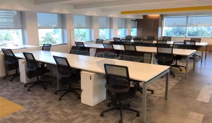 Sala Comercial pronta para uso, mobiliada, em Higienópolis