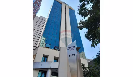 Vende Sala Comercial Reformada, 37 m²  Av. Angélica 1968, 1 vaga, lavabo, copa,  R$ 315.000,00, condomínio R$ 1308,00 IPTU R$ 433,00