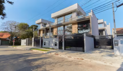 Casa em condomínio fechado com 3 quartos à venda na Rua Frederico Trevisan, 110, Santa Felicidade, Curitiba, 141 m2 por R$ 1.421.990