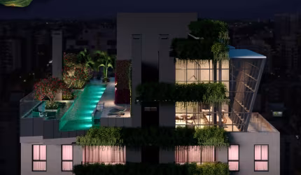 Viva nas altura com Bosco Centrale apartamento de 2 dormintorios 73 m2 útil  136 m2
