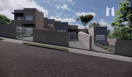 unidade 3 Sobrado com 2 dormitórios à venda, 71 m² por R$ 360.000 - Jardim das Acácias - Campo Largo/PR