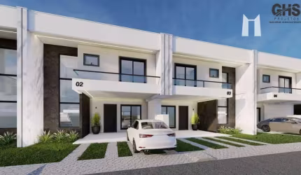 Sobrado com 3 dormitórios à venda, 137 m² por R$ 695.000,00 - Loteamento São José - Campo Largo/PR
