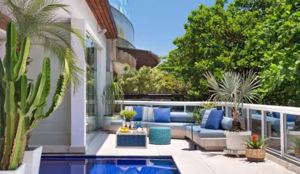 COBERTURA DE 4 QUARTOS Á VENDA - BARRA DA TIJUCA - JARDIM OCEANICO