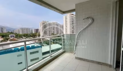 Apartamento para venda na Barra Olímpica, Rio de Janeiro-RJ: 3 quartos, 1 suíte, 2 salas, 2 banheiros, 1 vaga, 69m².