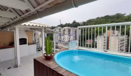 Cobertura com 3 quartos à venda na Rua Doutor Mário Viana, Santa Rosa, Niterói, 228 m2 por R$ 790.000