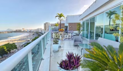 Cobertura com 4 quartos à venda na Avenida Atlântica, Copacabana, Rio de Janeiro, 680 m2 por R$ 18.900.000