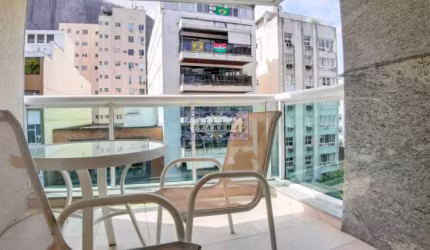 Flat com 1 quarto à venda na Rua Custódio Serrão, Lagoa, Rio de Janeiro, 60 m2 por R$ 1.050.000