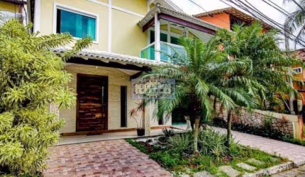 Casa em condomínio fechado com 4 quartos à venda na Rua Luiz Carlos Sarolli, Recreio dos Bandeirantes, Rio de Janeiro, 400 m2 por R$ 1.550.000