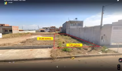 Terreno à venda, 175 m² por R$ 235.000,00 - Setville Altos de São José	 - São José dos Campos/SP