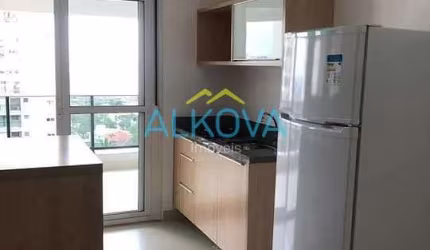 Apartamento com 1 dormitório para alugar, 40 m² por R$ 4.090,00/mês - Jardim Aquarius - São José do