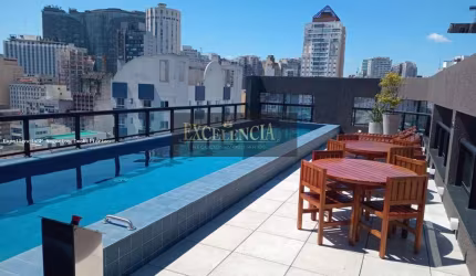 Flat para Locação em São Paulo, Vila Buarque, 1 dormitório, 1 banheiro