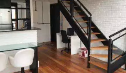 LOCAÇÃO DE APARTAMENTO DUPLEX MOBILIADO NO LOFT SÃO PAULO II, EM SÃO PAULO/SP, 75m² com suíte, sala de estar, lavabo, varanda e 2 vagas. CONSULTE-NOS.