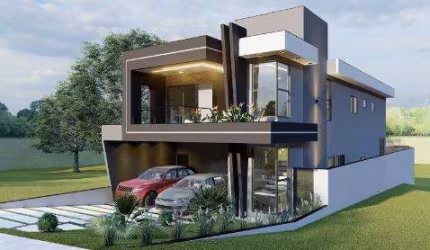 VENDA DE SOBRADO NO CONDOMÍNIO ARUÃ BRISAS, EM MOGI DAS CRUZES/SP, 298m² com 4 suítes, área gourmet, piscina e garagem para 6 carros. CONSULTE-NOS.