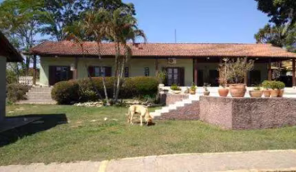 VENDA DE CHACARA EXCELENTE IMÓVEL BAIRRO OURO FINO/SANTA ISABEL com 5000m² plano, 100% de aproveitamento, CASA térrea com 400m² com 4 dormitórios send