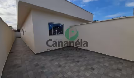 Casas novas 2 dormitórios (1 suíte) disponíveis para venda com financiamento - Acaraú - Cananéia/SP