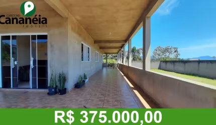 Casa 2 dormitórios (1 suíte) para venda - Balneário Terra Nova - Cananéia / SP