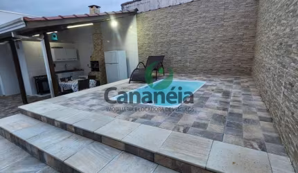 Casa do Miro para temporada a 1,8 km do Centro para até 6 pessoas + piscina + churrasqueira + estacionamento - Cananéia Litoral Sul de SP