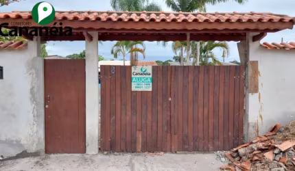 Casa 1 dormitório, disponível para locação fixa - Bairro Acaraú - Cananéia / SP