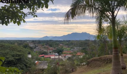 Ótimo terreno a venda - 9.000m2 com vista panorâmica - Bairro Morro São João - Cananéia/SP